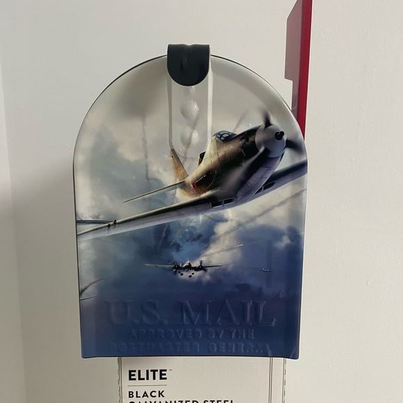 Beautiful Custom Mailbox with nostalgic plane theme. Gift ideas! Trusted seller. - Picture 4 of 4